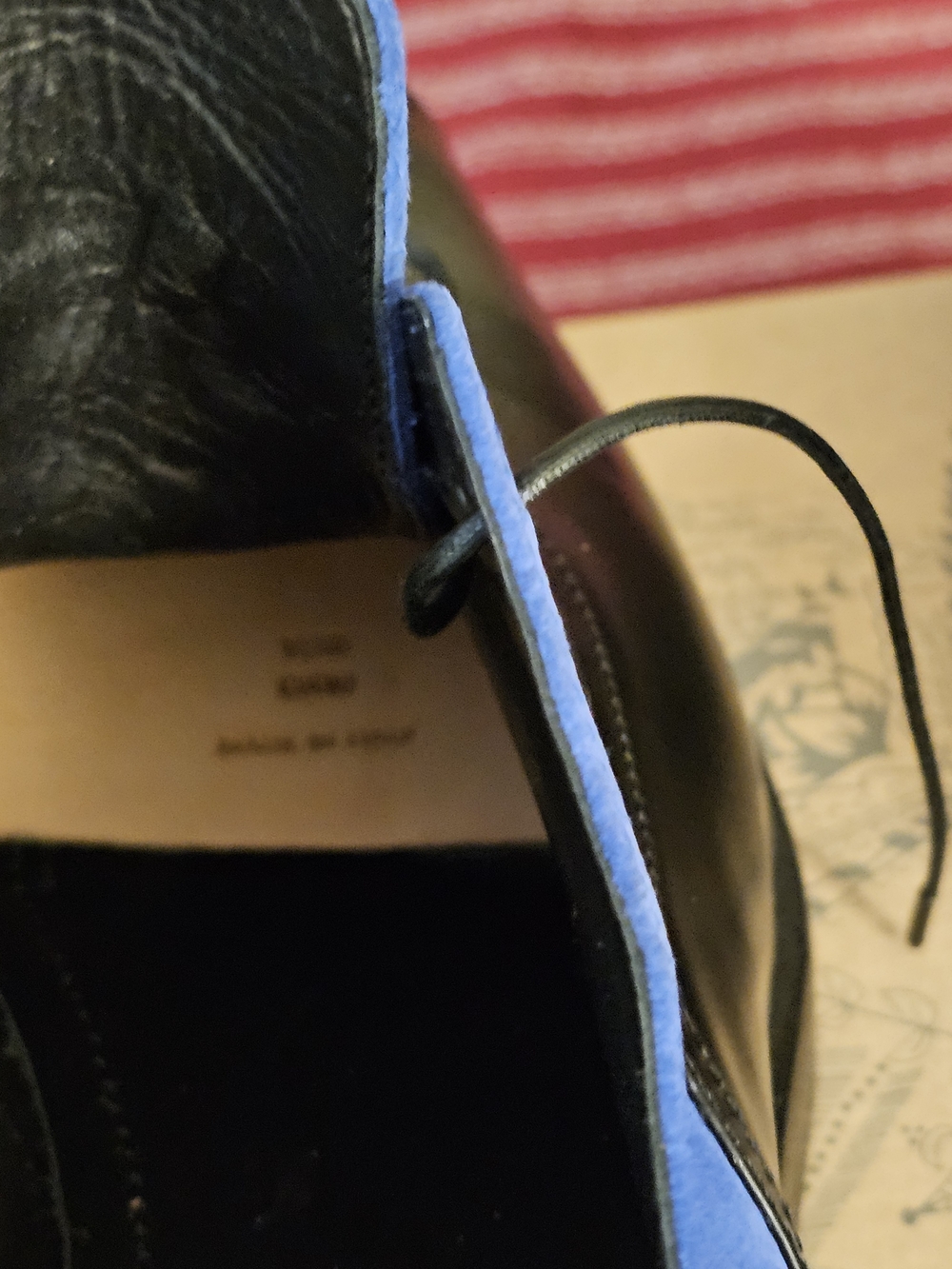 Women Black and Blue Dress Shoes. Bran New Condition ( NWOT ) - Picture 6 of 7